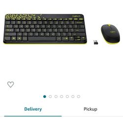 Logitech Wireless Keybord And Mouse