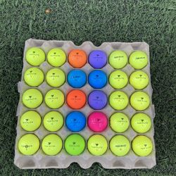 30 Golf ⛳️ Balls Top Flite The Color 