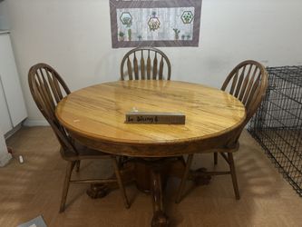 4 Chairs & Table