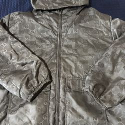 Authentic Gucci hooded jacket
