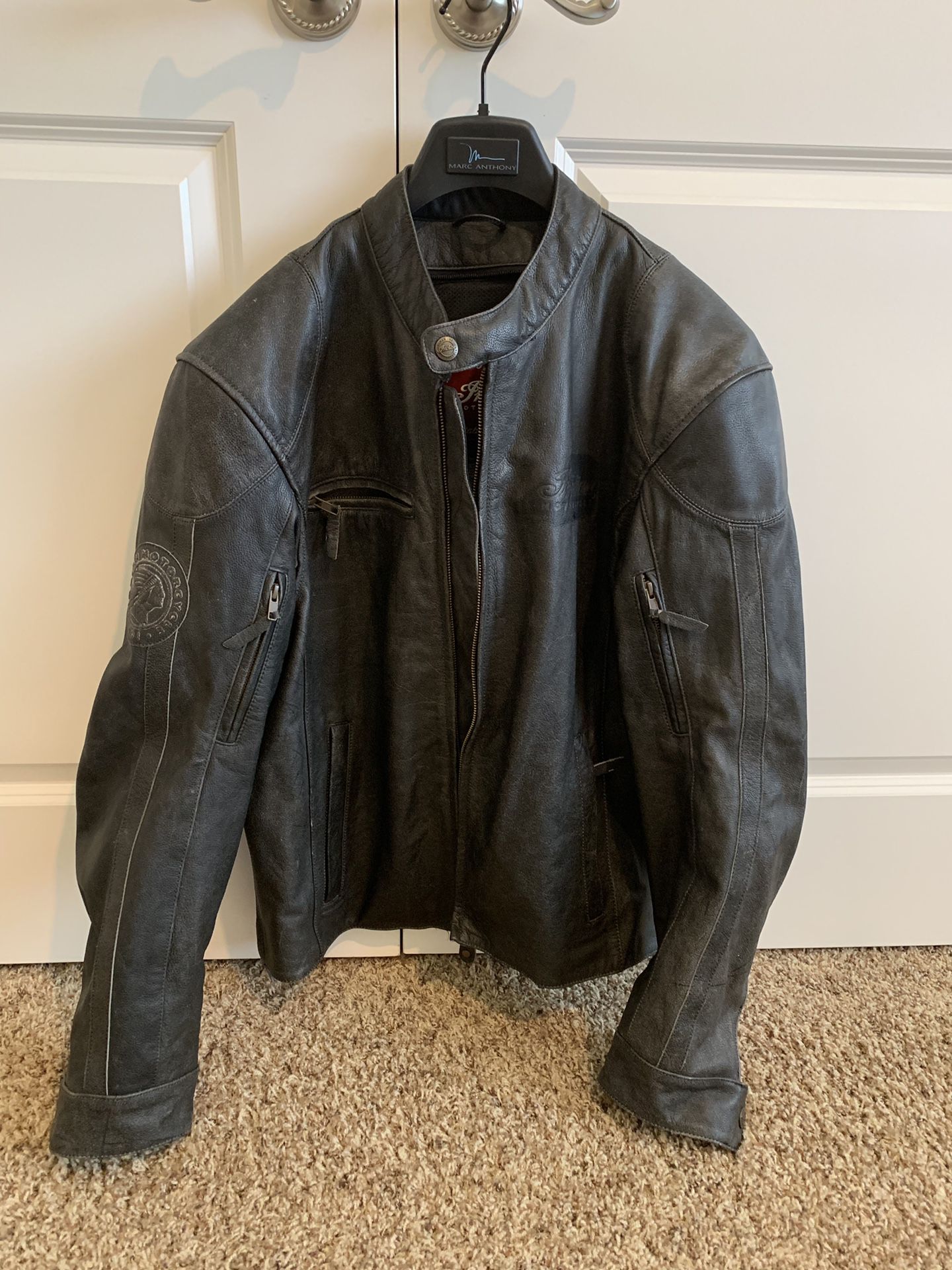 Indian motorcycle leather jacket