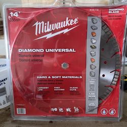 14” Milwaukee blade