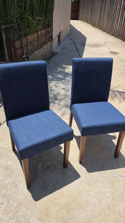 Blue Chairs Set of 4 Brand New Dining Table