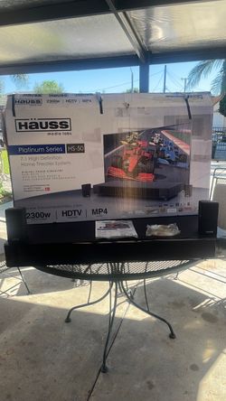 Hauss Media Labs Platinum Series HS-50 Home Theater System