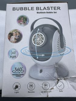 Rotary Bubble Blaster Machine For Kids Birthday Party Wedding 