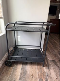 Black Modern Bar Cart