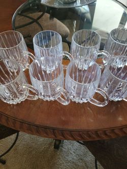 Mikasa Crystal Mugs