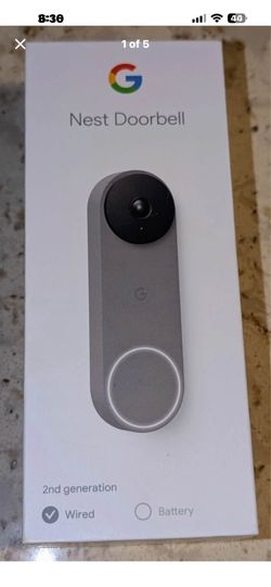 Nest Wired doorbell camera 2nd generation