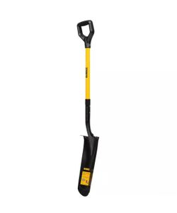 DeWalt 32 in. Fiberglass D-Handle Drain Spade Shovel