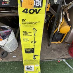 Ryobi 15in Trimmer Kit