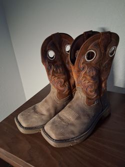 Men's stampede rush boots size 7