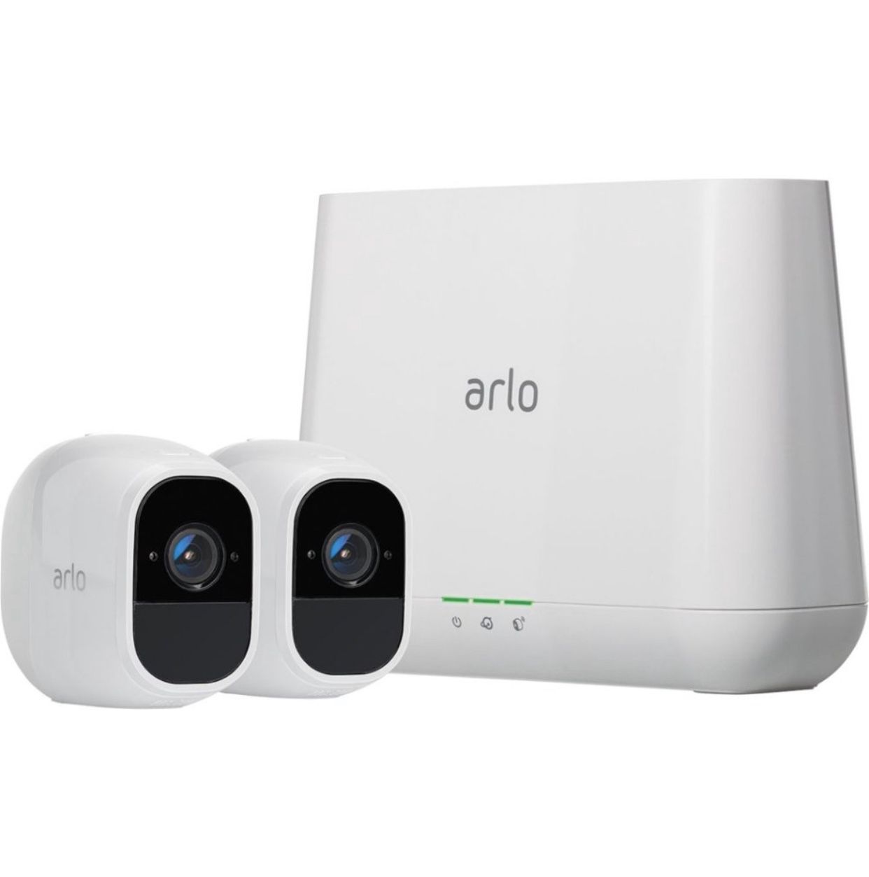 Arlo Pro 2 - 2 Cameras 1080p and 6 Arlo Pro 1 Cameras 720p white