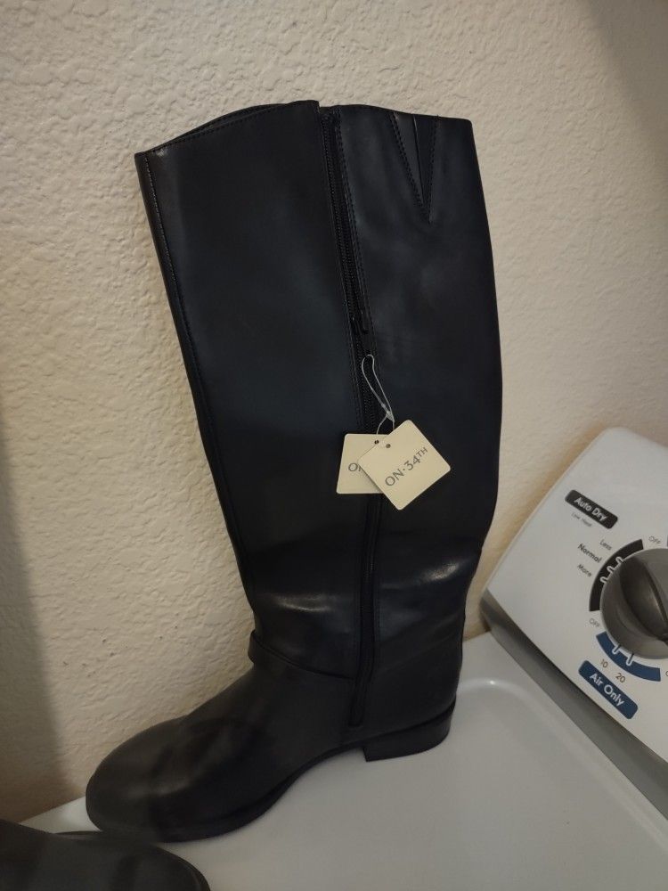 Genuine Leather On 34th Boots