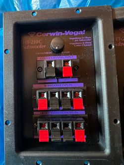 Cerwin Vega HT210C Subwoofer Crossover