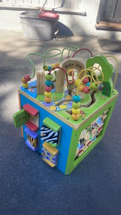 Tego este fuego de madera para niños muy buenas condiciones