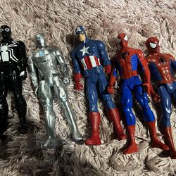 Marvel Action Figures - Lot Of 5 