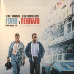 Ford V Ferrari Poster 