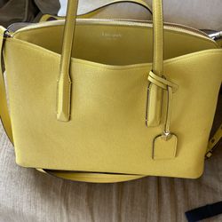Kate Spade Margaux large tote in Golden yellow