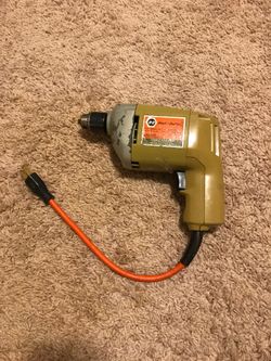 Black and Decker Wired Power Drill