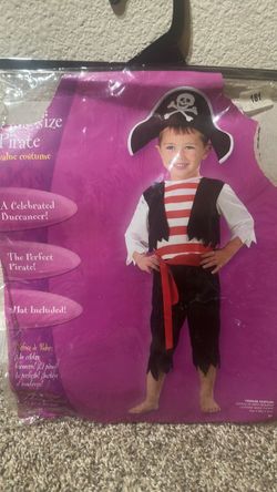 Pirate- Toddler Costume 2T
