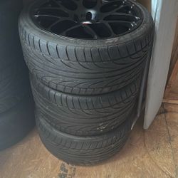 4 HRE Wheels And tires For Nissan Size 20! 