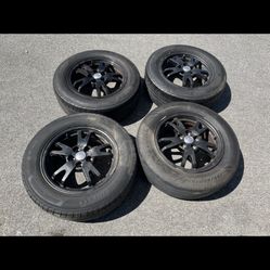 4 - 195/65r15 5x100 5x3.94 Stock Toyota Prius Corolla Matrix Celica Impreza Wheels Rims Tires Tpms !!!