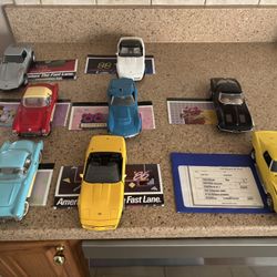 Danbury/Franklin Mint corvette Models