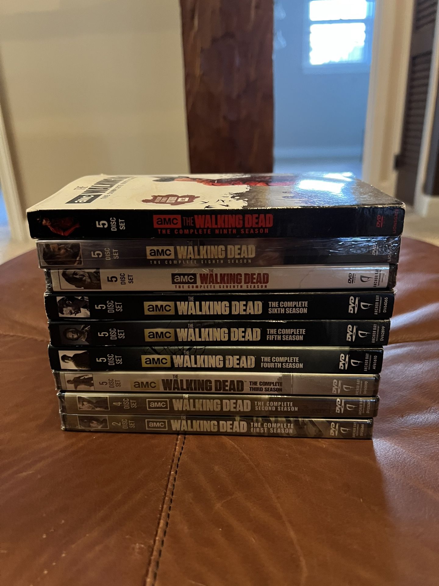 The Walking Dead DVD’s Seasons 1-9