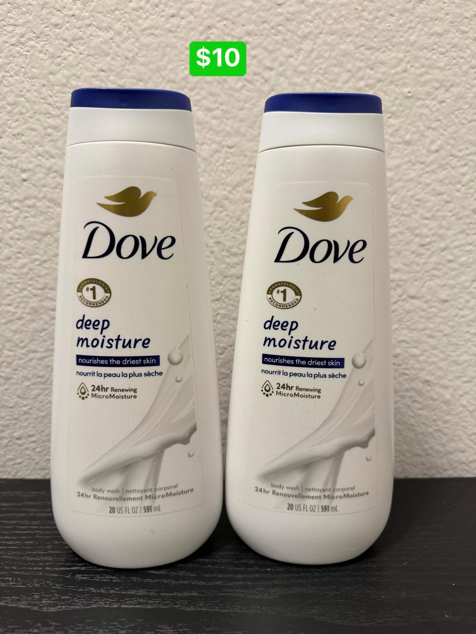 Dove Body Wash (40oz Total)