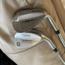 Pre- Owned  Titleist 54 / Wilson 60 Sand Wedges