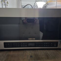 Samsung stainless steel microwave