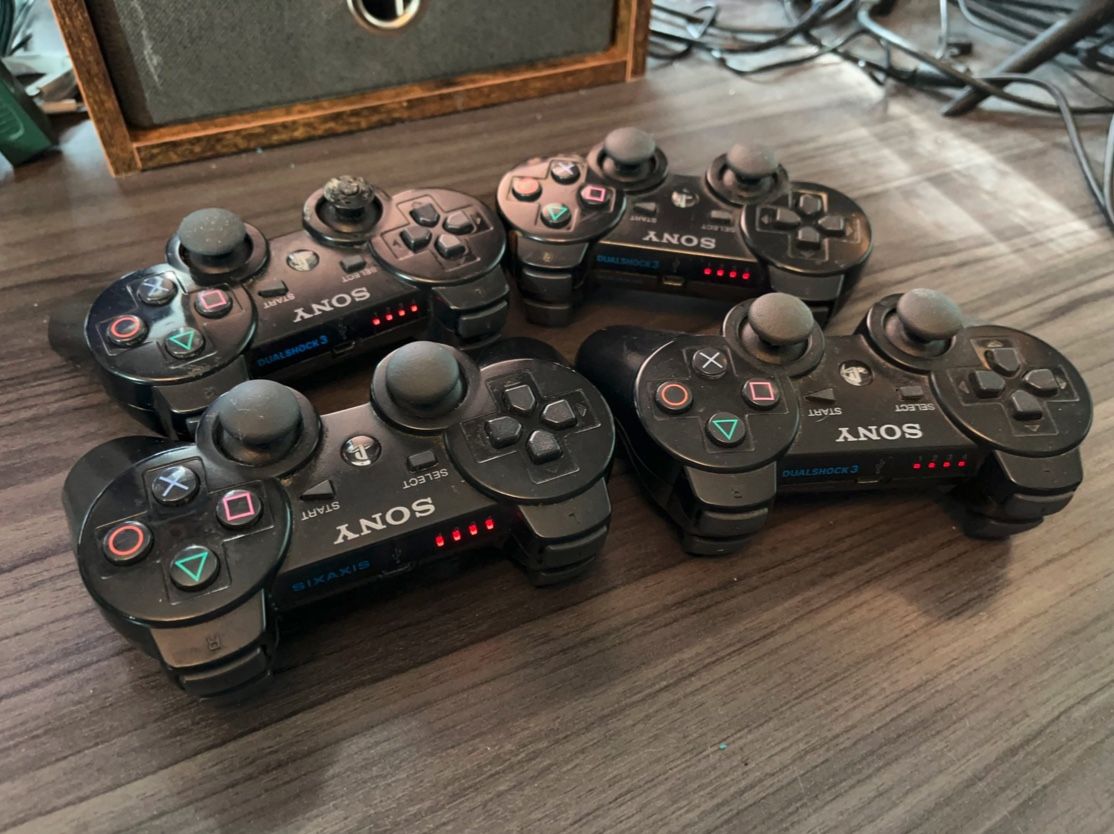REAL Sony PS2 wireless controllers for Playstation 2