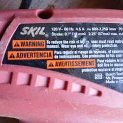Skil  Jig Saw 120V 60 Hz 4.5 Amp