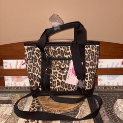 Luv Betsey Leopard Tote Bag