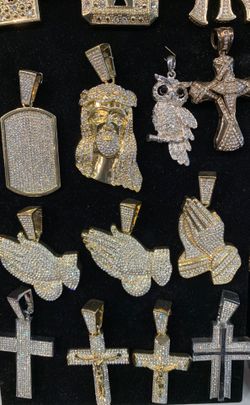 Iced Out Extra Large Charms