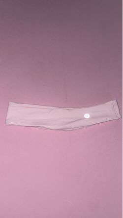 Pink Lululemon headband