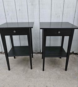 2 Ikea nightstands