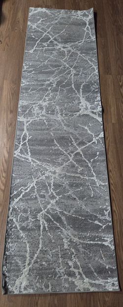 2.2ft x 8ft, Henley Floor Runner, Grey