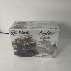 Revell Ford 427 Engine Model Kit #85-1443 1:6 Scale 2007 Factory Sealed 