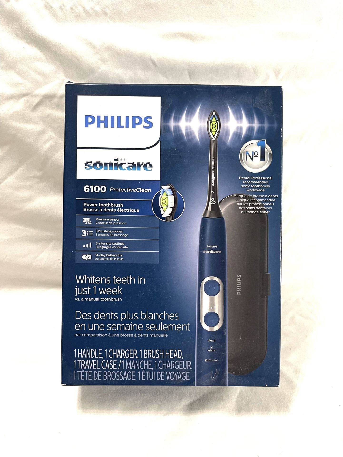 Brand New In The Box Sealed (Phillips-Sonicare) 6100 Electric Toothbrush. Retails for $129 at most retailers.