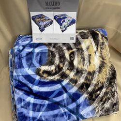 Wolf/ Dolphin Blanket