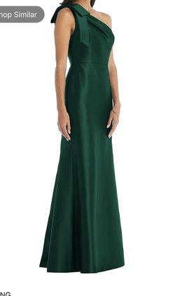 Alfred Sung One Shoulder Dress