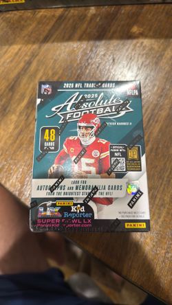 2025 Absolute Football 48 card blaster pack