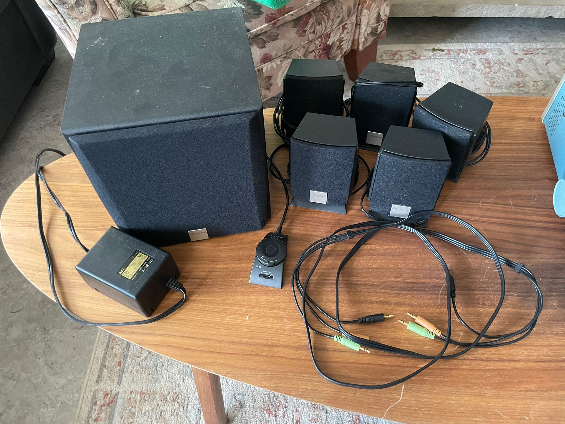Creative Subwoofer and Surround Sound