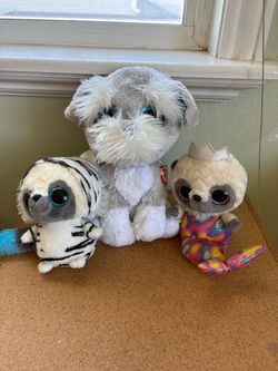 Ty Beanie Boo Stuffed Animal Lot of 12