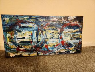 Original Abstract Art piece 21×12 inches approximately