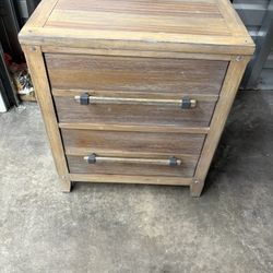 End table/bedside stand/small dresser/cabinet/rustic cabinet
