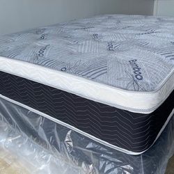 Full Euro Bamboo Pillow Top!•••