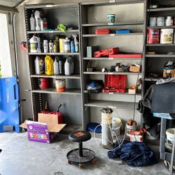 8x Wall Shelves For Garage 