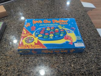 Large let's go fishing game